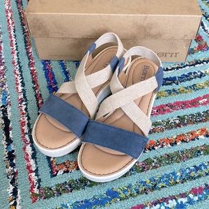 Final price🔥 NWT Born leather Sandals, size 8